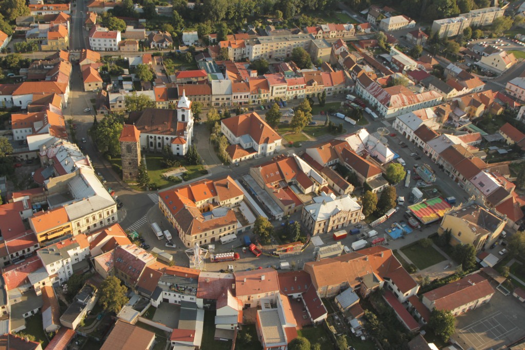 Centrum Českého Brodu (autor: Zdeněk Fiedler, Wikimedia Commons)